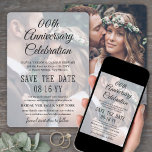 JEDES Jubiläum 2 Foto Elegantes Skript-Overlay Save The Date<br><div class="desc">Erzählen Sie die freudige Neuigkeit Ihres bevorstehenden Jubiläums mit einzigartigen benutzerdefinierten Foto-Overlay Save the Date Einladungen. Die beiden Fotos und alle Formulierungen sind einfach zu personalisieren für jedes Jahr Hochzeitstag. Passen Sie es für jede Art von Ehefeiern an, wie zum Beispiel eine Verlobungsfeier, eine Ehefeier, ein Cocktail-Stunden-Empfang oder ein Party...</div>