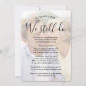 JEDES Jubiläum 2 Foto Overlay Wir machen noch Part Einladung (Vorderseite)