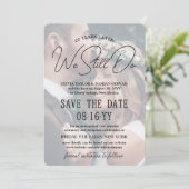 JEDES Jubiläum 2 Foto Overlay Wir machen noch Part Save The Date (Stehend Vorderseite)