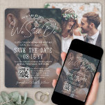 JEDES Jubiläum Party, das wir immer noch QR-Code u Save The Date<br><div class="desc">Erzählen Sie die freudige Nachricht von Ihrem bevorstehenden Jubiläumsfeier mit einzigartigen benutzerdefinierten Foto-Overlay "We Still Do" Save the Date Einladungen. Die 2 Bilder, der Scannable QR Code und alle Texte auf dieser Einladung sind einfach zu personalisieren für jedes Jahr Hochzeit Jahrestag. Passen Sie es an für eine Fortsetzung der Hochzeit,...</div>