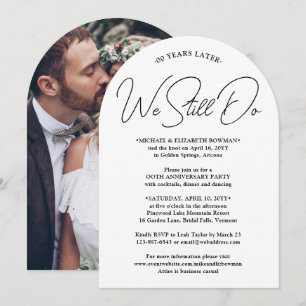 JEDES Jubiläumsfeier Wir Machen Immer Noch Gebogen Einladung