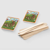 Jedes Kaninchen liebt Blumen Fächer (Non-assembled)