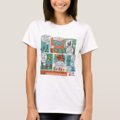 Jedes Kind ein Leser-Comic-T - Shirt (Vorderseite)