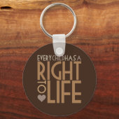 Jedes Kind hat ein Recht auf Leben Schlüsselanhänger (Vorderseite)