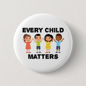 Jedes Kind ist wichtig Button (Vorderseite)