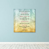 Jedes Kind verdient einen Champion Leinwanddruck (Insitu (Holzboden))