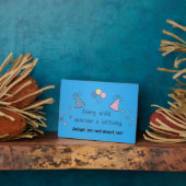 Jedes Kind verdient einen Geburtstag. Adoption, Fotoplatte (Seite)