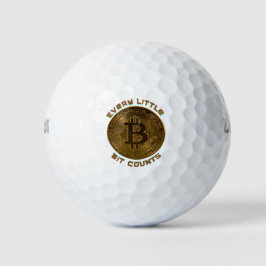 Jedes kleine Stück zählt Golfball