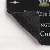 Jedes Knie beugt sich Mousepad (Ecke)