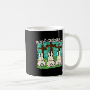 Jedes Knie soll sich beugen Osterhase Frauen Kinde Kaffeetasse