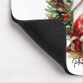 Jedes Knie soll sich beugen Weihnachtskrippe Relig Mousepad (Ecke)