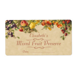 Jedes Konservenetikett