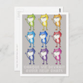 Jedes Leben sollte neun Katzen haben Postkarte (Vorne/Hinten)
