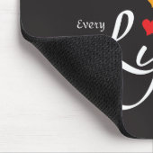 Jedes Leben zählt - Regenbogenfarben - Mousepad (Ecke)