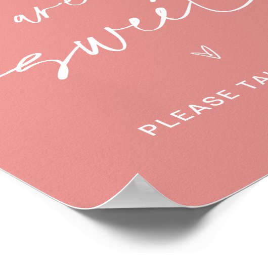 JEDES LEIGE Babys sind ein Baby-Duschzeichen Poster (Ecke)