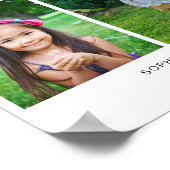 JEDES LEIGH Kinder Fotos Tischnummer 8x10 Poster (Ecke)