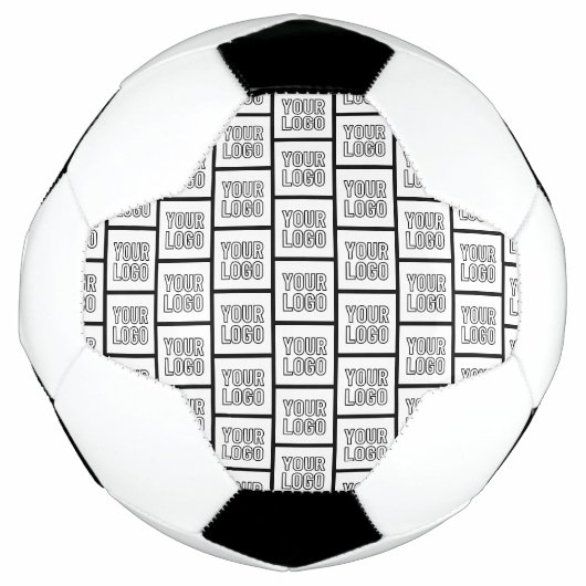 Jedes Logo oder Bildwiederholungsmuster Fußball (Vorderseite)