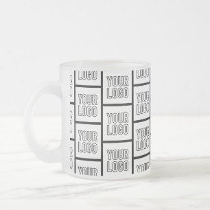 Jedes Logo oder Bildwiederholungsmuster Mattglastasse