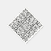 Jedes Logo oder Bildwiederholungsmuster Serviette (Ecke)