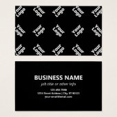 Jedes Logo oder hochgeladenes Bild | Muster (Vorne & Hinten)