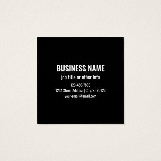 Jedes Logo oder hochgeladenes Bild | Muster (Rückseite)