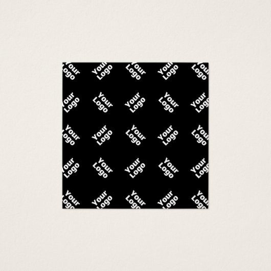 Jedes Logo oder hochgeladenes Bild | Muster (Vorderseite)