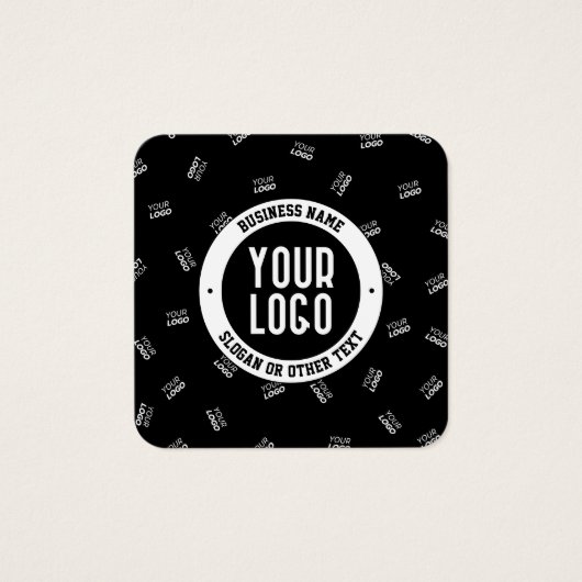 Jedes Logo oder hochgeladenes Bild | Muster (Vorderseite)