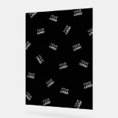 Jedes Logo oder hochgeladenes Bild | Muster Acrylschild (Winkel)