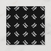 Jedes Logo oder hochgeladenes Bild | Muster Begleitkarte (Vorderseite)