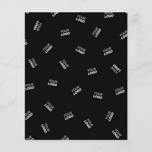 Jedes Logo oder hochgeladenes Bild | Muster Flyer (Vorne)