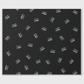 Jedes Logo oder hochgeladenes Bild | Muster Geschenkpapier (Flach)