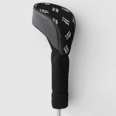 Jedes Logo oder hochgeladenes Bild | Muster Golf Headcover (angewinkelt)