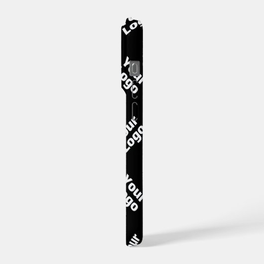 Jedes Logo oder hochgeladenes Bild | Muster iPhone Hülle (Linke Seite)