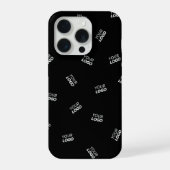 Jedes Logo oder hochgeladenes Bild | Muster iPhone Hülle (Rückseite)