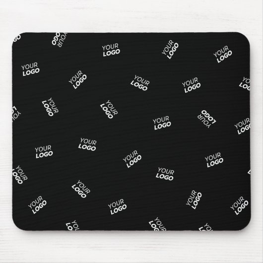 Jedes Logo oder hochgeladenes Bild | Muster Mousepad (Vorne)