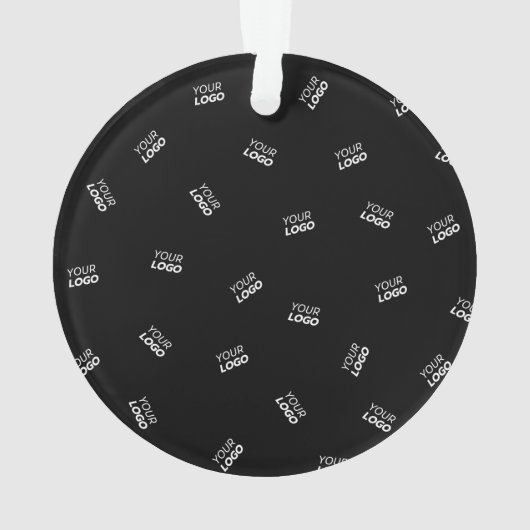 Jedes Logo oder hochgeladenes Bild | Muster Ornament (Rückseite)