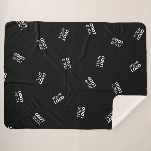 Jedes Logo oder hochgeladenes Bild | Muster Sherpadecke (Vorderseite (Horizontal))