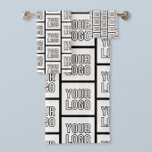 Jedes Logo oder jedes Bildwiederholmuster Badhandtuch Set