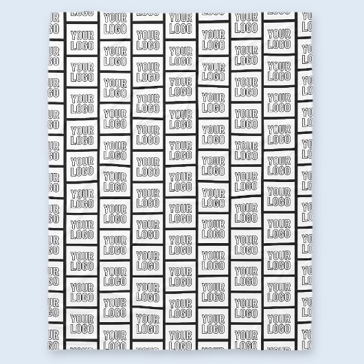 Jedes Logo oder jedes Bildwiederholmuster Fleecedecke