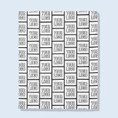 Jedes Logo oder jedes Bildwiederholmuster Fleecedecke