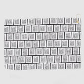 Jedes Logo oder jedes Bildwiederholmuster Golfhandtuch (Horizontal)