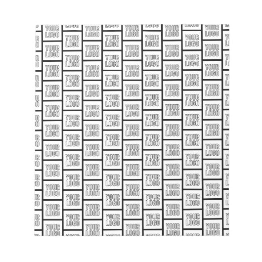 Jedes Logo oder jedes Bildwiederholmuster Notizblock (Vorderseite)