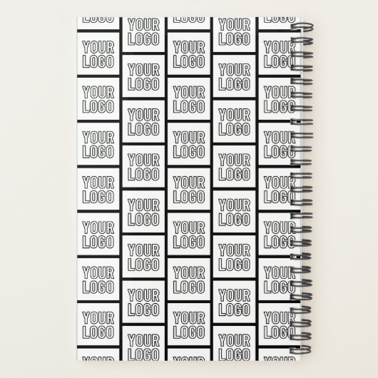 Jedes Logo oder jedes Bildwiederholmuster Planer (Rückseite)