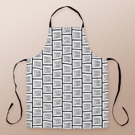 Jedes Logo oder jedes Bildwiederholmuster Schürze