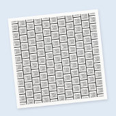 Jedes Logo oder jedes Bildwiederholmuster Serviette