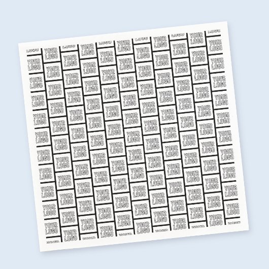 Jedes Logo oder jedes Bildwiederholmuster Serviette