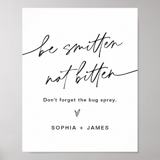 JEDES LÖSCHEN lassen sich nicht bitten Bug Spray-Z Poster (Vorne)