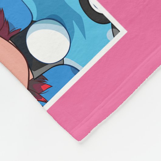 Jedes Mädchen ist ein Super-Held Fleecedecke (Ecke)