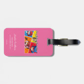 Jedes Mädchen ist ein Super-Held Gepäckanhänger (Rückseite horizontal)