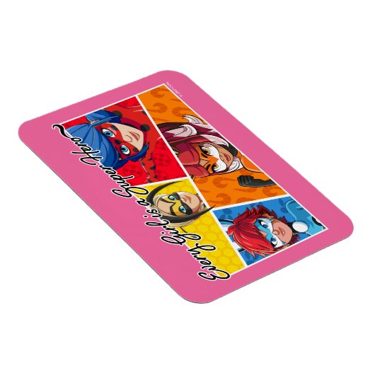 Jedes Mädchen ist ein Super-Held Magnet (Rechte Seite)